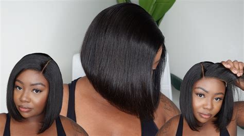 Affordable 10 Blunt Cut Bob Wig True Scalp Tape BONUS Soul Lady