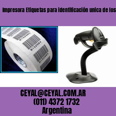 Impresora Etiquetas Para Identificaci N Unica De Los Productos Ribbon