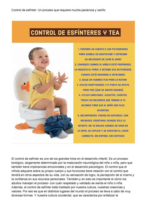 Tabla De Control De Esfínteres En Niños Guía Completa Y Efectiva Para El Aprendizaje Mimorssori