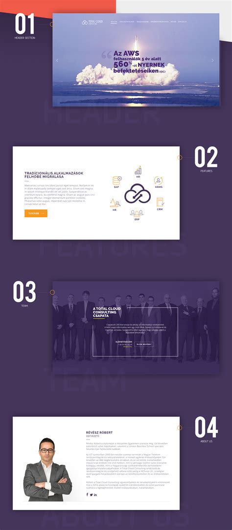 TOTAL CLOUD CONSULTING // Website design on Behance
