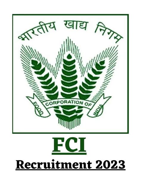 Fci Recruitment Apply Online For Vacancies Rojgar Gyaan