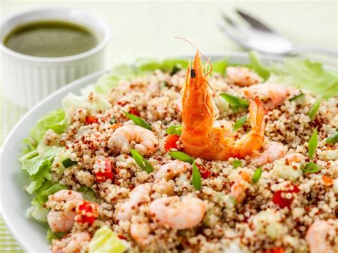 Salada De Quinoa Camar O