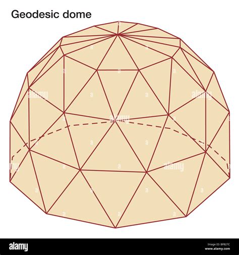 Geodesic Dome Cut Out Stock Images Pictures Alamy