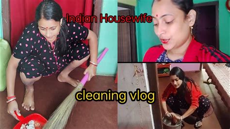 Indian Housewife Daily Morning Cleaning Vlogbengali Vlogpinki