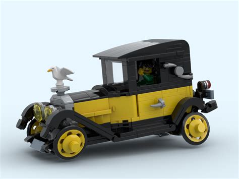 Lego Moc Gaston Lagaffe S Fiat By Rastacoco Rebrickable Build