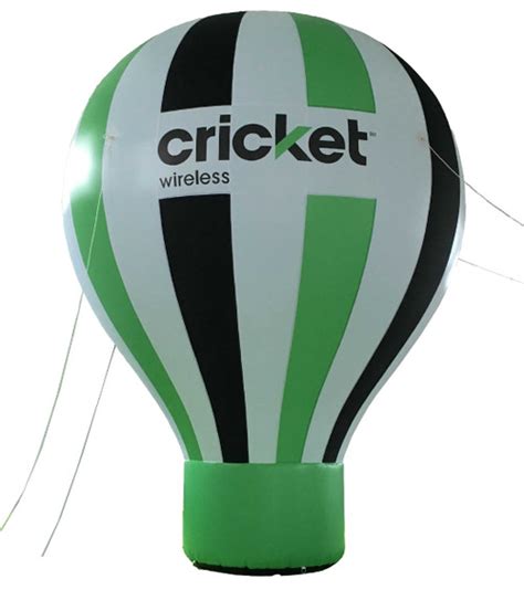 Cricket Wireless Flags Blimps Tents Airdancers