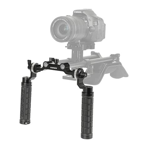 CAMVATE Handheld Camera Handle Rig WIth 15mm Rod Clamp Railblock ARRI