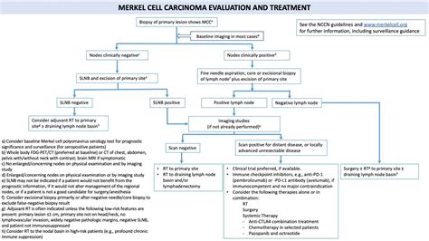 Merkel cell carcinoma Management Flowchart - Merkel Cell Carcinoma