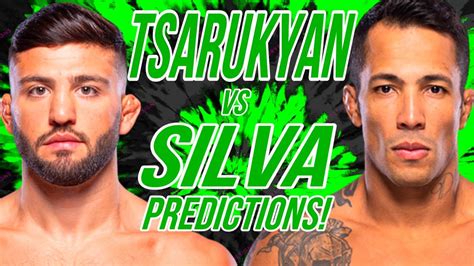 Arman Ahalkalakets Tsarukyan VS Joaquim Silva UFC Fight Night