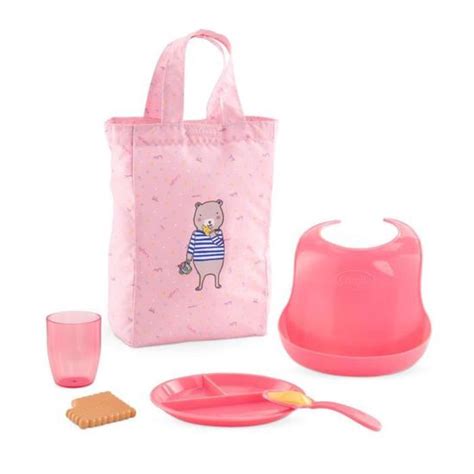 Coffret Repas Pour Poupon Et Cm Corolle Accessoires Pour Grand