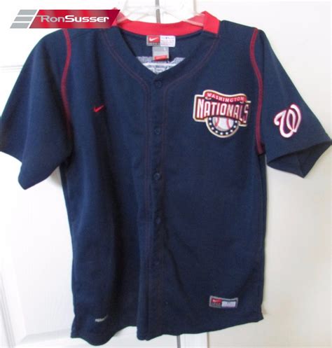 MLB Ryan Zimmerman Washington Nationals #11 Jersey by Nike Size Youth ...