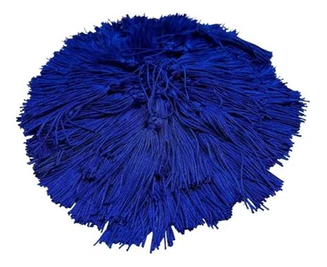 Franjas De Seda Tassel Pinjentes Unidades Cor Azul Escuro