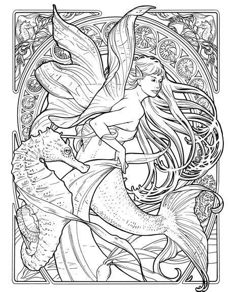 Coloriage Sir Ne Mermaid Coloring Pages Mermaid Coloring Fairy