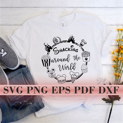 Snacking Around The World Svg Png Dxf Snacking Team Svg Etsy