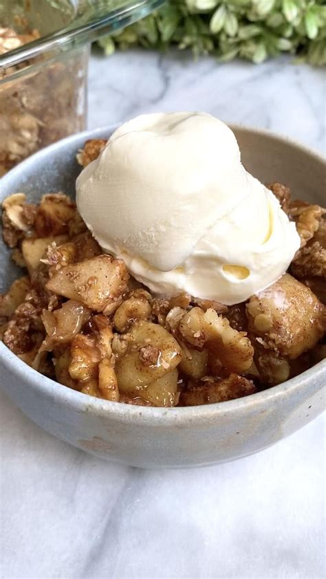 Best Healthy Apple Crisp Easy Gluten Free Secretly Healthy Home