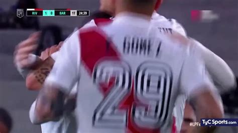 River Vs Barracas Central Por La Liga Profesional El Gol De Nicolás