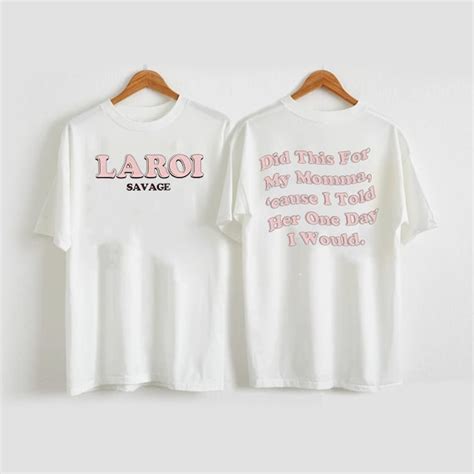 2022 the Kid Laroi Merch Kid Laroi Savage Tee Did This for - Etsy