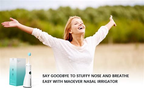 Maoever Nasal Irrigation System Electric Sinus Cleaner