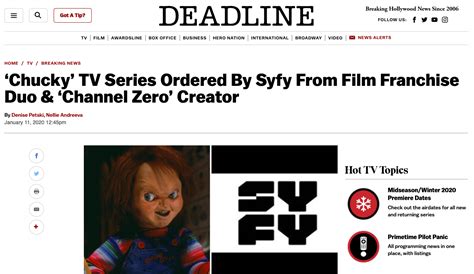 TV: Writer for 'Chucky' on Syfy — Kim Merced Garland