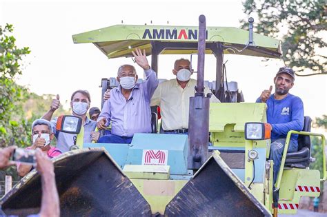 Dr Pessoa Visita Obras De Asfaltamento Na Zona Rural De Teresina Viagora