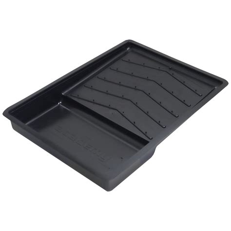 Paint Tray Plastic Black Large Plastic Paint Roller Tray 270mm