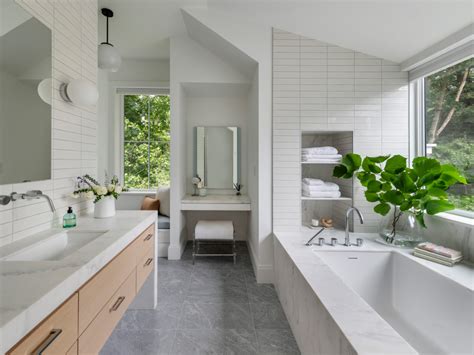 Newton Residence Contemporary Bathroom Boston By Foley Fiore