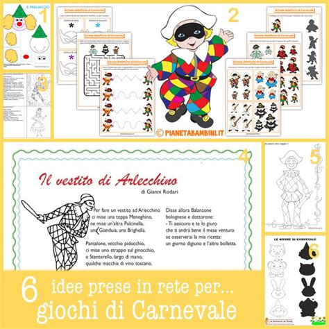 6 Idee Prese In Rete Per Giochi Di Carnevale