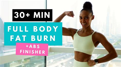 30 Min Full Body Fat Burn Hiit Workout Bodyweight Exercise 🔥 Youtube