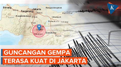 Cianjur Diguncang Gempa Magnitudo Getaran Hingga Jakarta