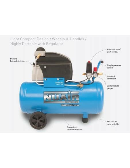 Nuair 2hp Air Compressor ND2 50CM2