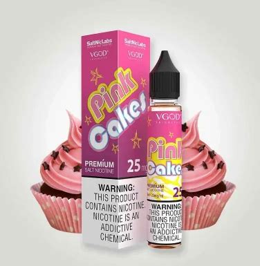 Vgod Pink Cake Salt Nic Ml Vape Hub Bd