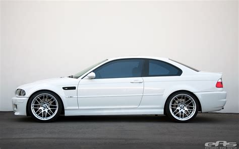 White Bmw E46 M3