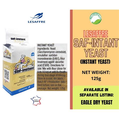 Instant Yeast Saf Instant Yeast 125g Lazada Ph