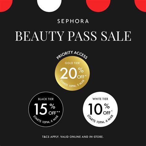 3 6 Mar 2024 Onward SEPHORA Beauty Pass Sale SG EverydayOnSales