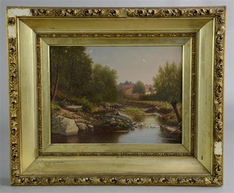 Sold Price George Cope American 1855 1929 Pa Artist Brandywine