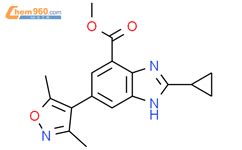 2 环丙基 5 3 5 二甲基异恶唑 4 基 1H 苯并 d 咪唑 7 羧酸甲酯 Methyl 2 Cyclopropyl 5 3 5