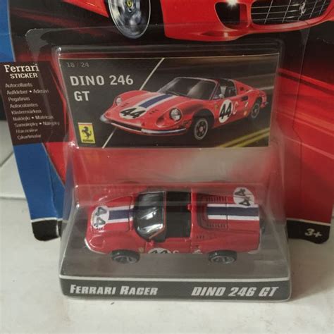 BNIB Hot Wheel Ferrari Racer Dino 246 GT Hobbies Toys Toys Games