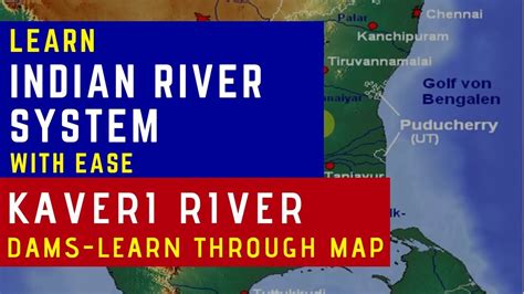 Kaveri River Dams Map