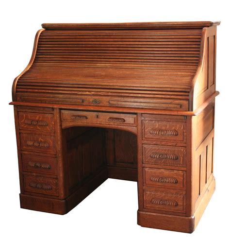 Oak Roll Top Desk For Sale | Antiques.com | Classifieds