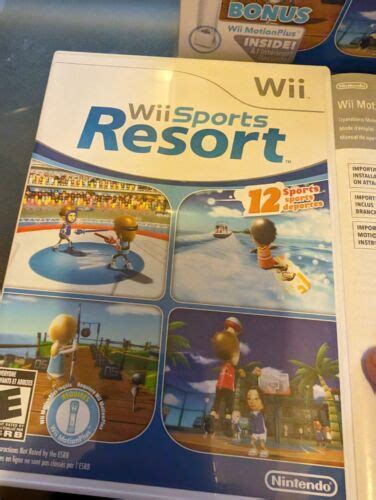 Wii Sports Resort Nintendo Wii Complete Cib Tested Ebay