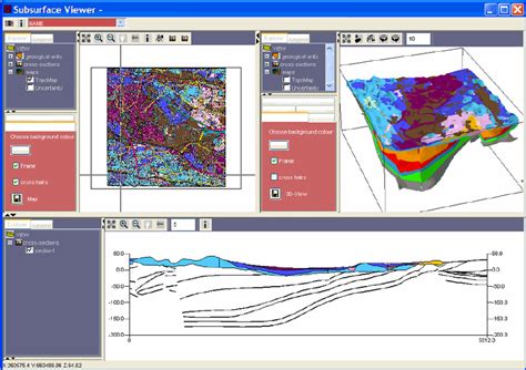 Gsi3d Subsurface Viewer Interface Download Scientific Diagram