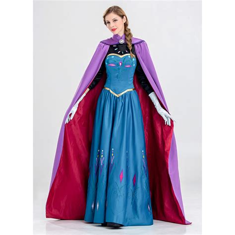 Elegant Frozen Princess Adult Costume N14732