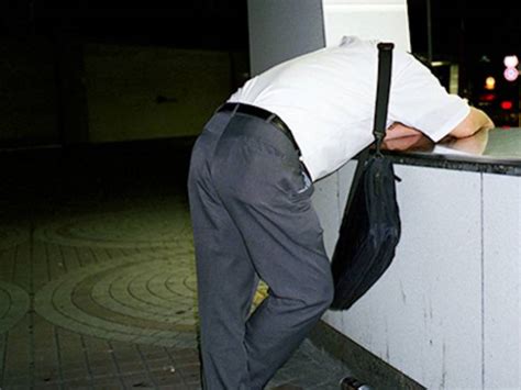 Japanese Businessmen Sleeping On The Streets Are A Testament To Japans