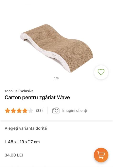 Carton Nou Pentru Zgaraiat Wave Ideal Pt Pisici Iasi OLX Ro