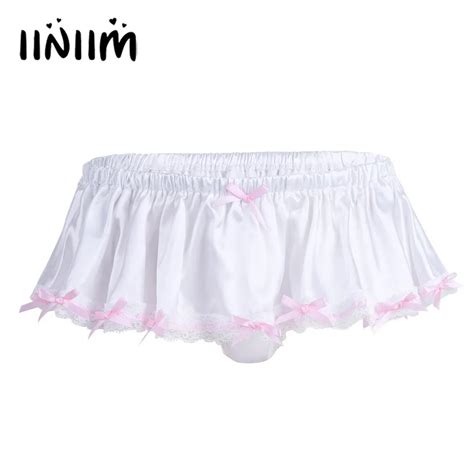 Aliexpress Buy Mens Lingerie Sexy Gay Panties Soft Shiny Bowknot