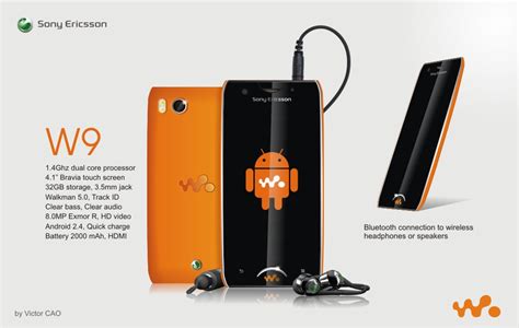 CULT OF INFOS: Sony Ericsson W9, New Walkman Android Phone Features ...