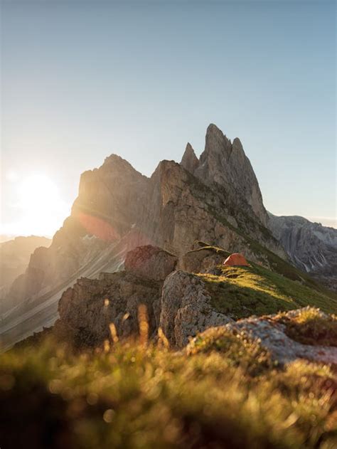 Photo of Rocky Mountain During Sunrise · Free Stock Photo