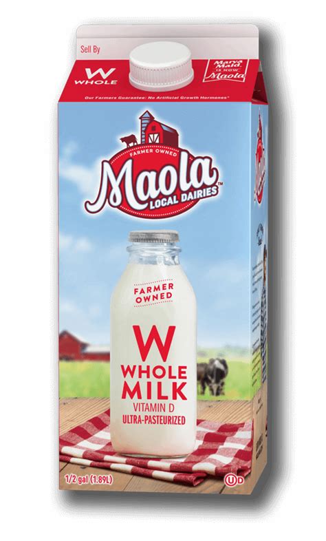 Maola Nutritious Dairy Products From Local Farms