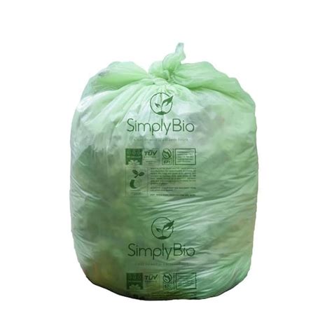 Simply Bio Gal Compostable Trash Bags With Flat Top Eco Friendly