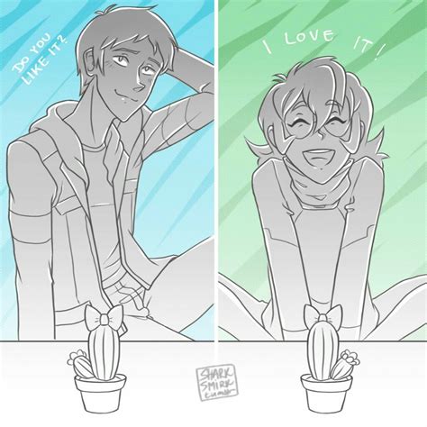 Lance X Pidge How Can You Not Love The Cute Cactus Voltron Funny Voltron Comics Voltron